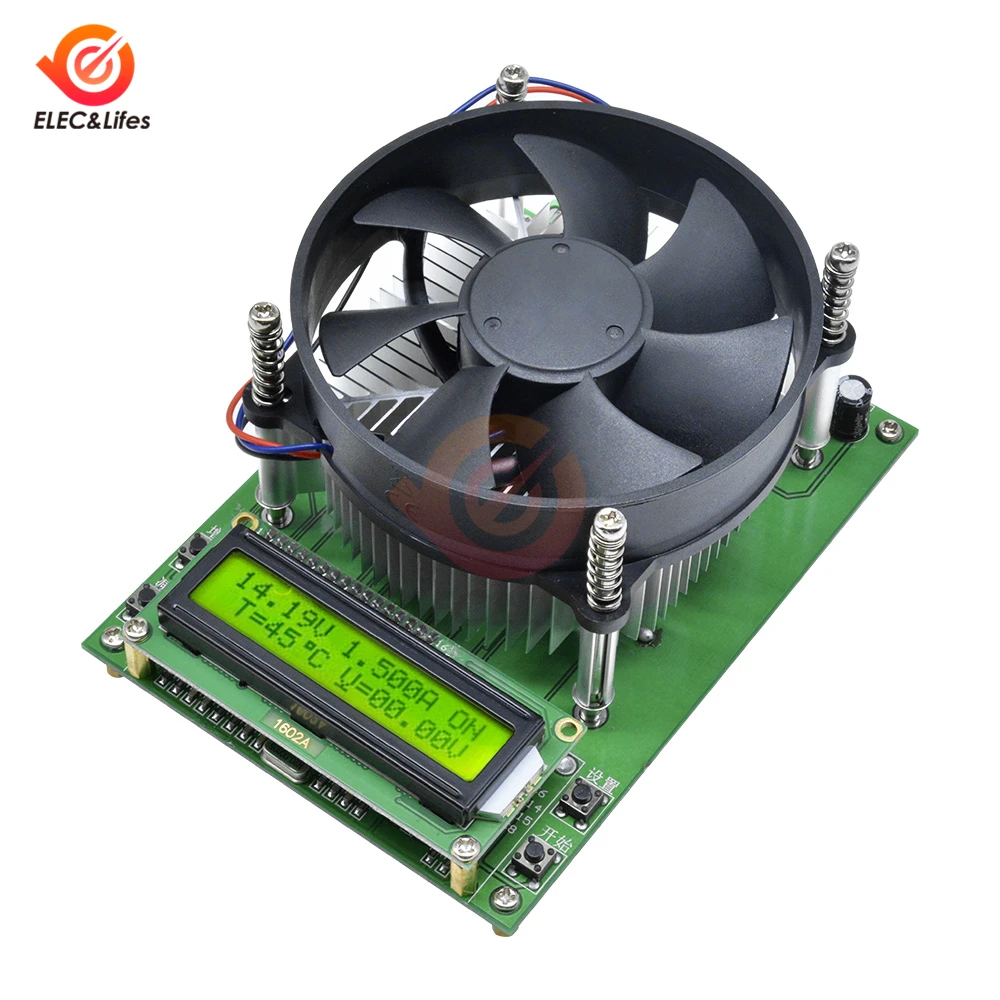 Цифровой тестер емкости батареи с ЖК дисплеем 150 Вт 60 в 10 А|Тестеры аккумуляторов|