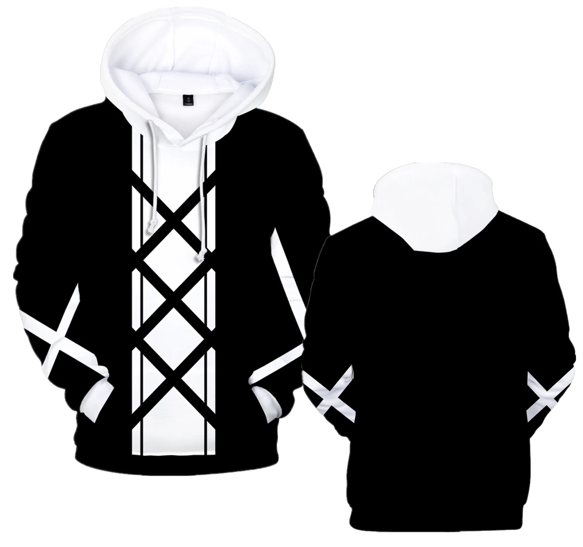 Новый Bleach Кубо 3D Японский комикс крутой карикатура Харадзюку уличная одежда