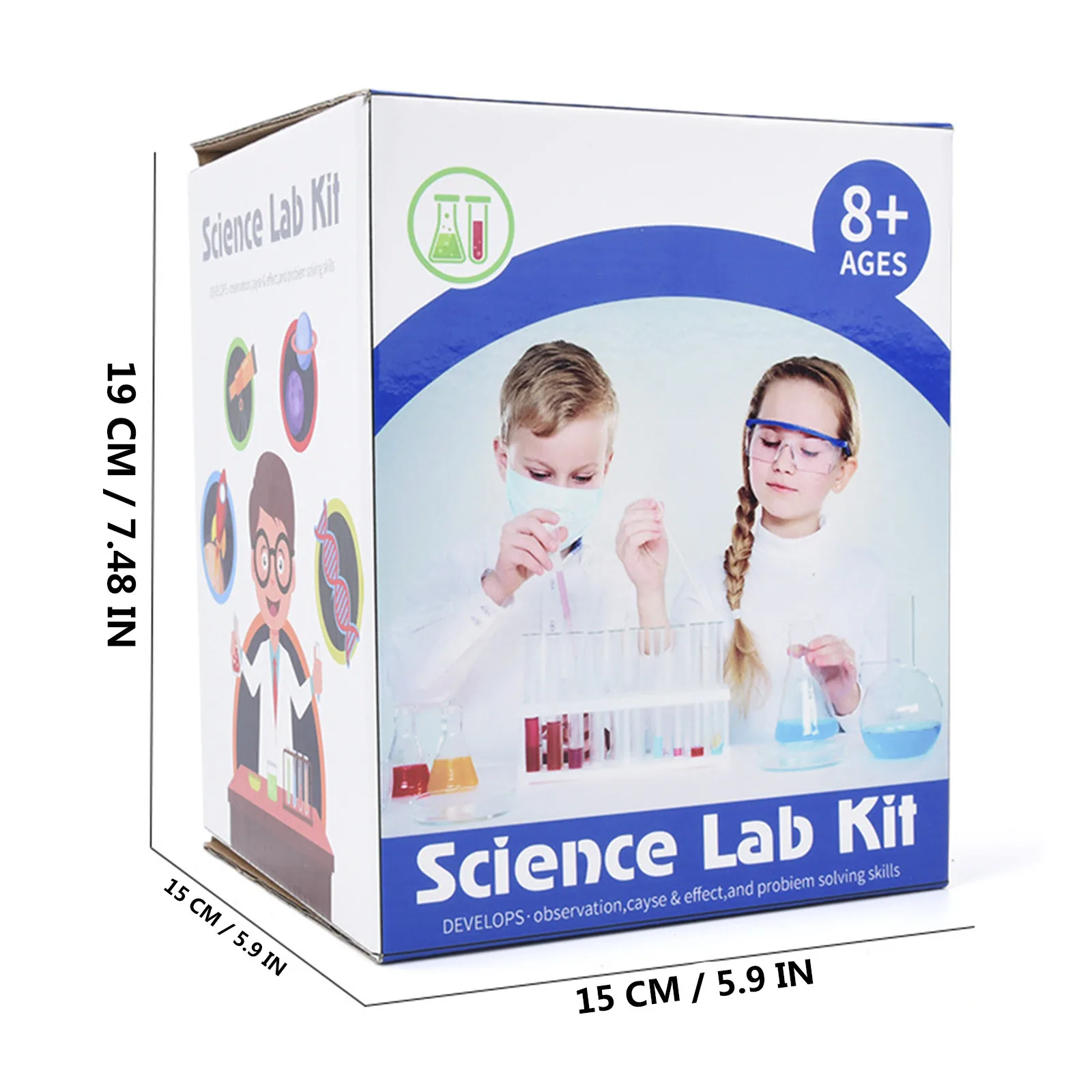 

Technology Educational Toys 2021 Children's Science Experiment Suit Coat Diy Scientist Role Playing Montessori Toys For Children