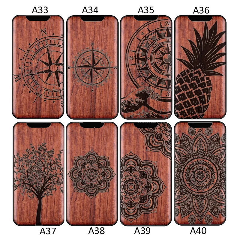 Чехол с 3D резным деревянным мультяшным медведем для Oneplus 8 Pro чехол драконом львом