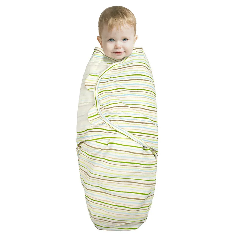 Новорожденный конверт пеленка одеяло Cocoon обертывание Cap Baby Sleep Sack получение