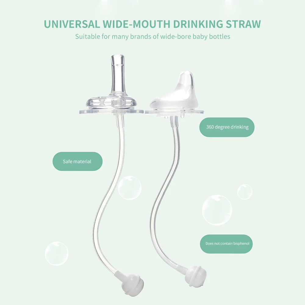 

Сменная силиконовая бутылочка для детских бутылочек с широким горлом