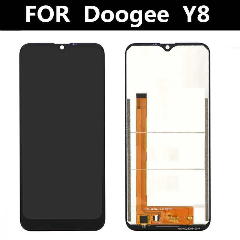 ЖК-дисплей 6 1 дюйма Для Doogee Y8 + сенсорный экран с инструментами дигитайзер в сборе