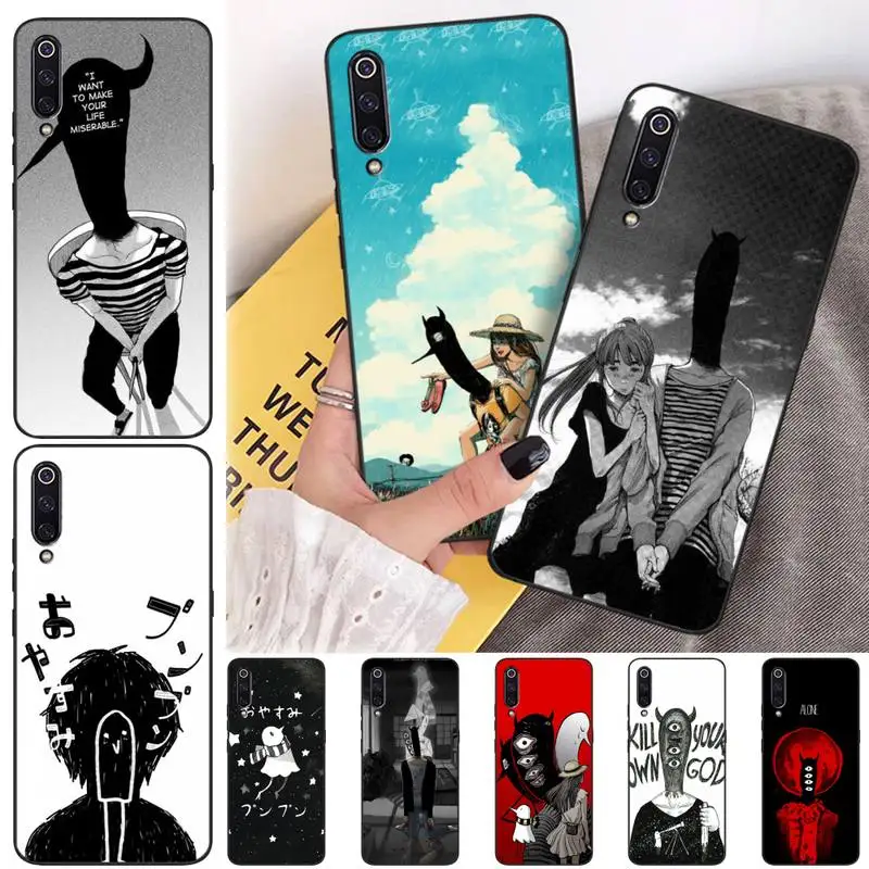 

Oyasumi Punpun Phone Case For Funda Xiaomi Redmi Mi Note 7 8 8t 9 9s 9a 10 10t Pro Ultra Cover Coque Silicone