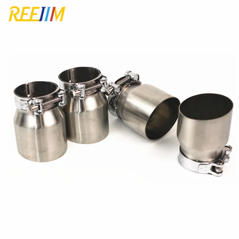 4 Pieces Stainless Steel Exhaust tips  for BMW F87 M2 F80 M3 F82 F83 M4 Direct Fit  Exhaust Tip other auto engine parts