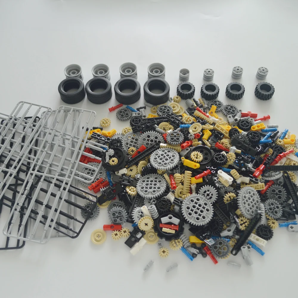 Совместимы со всеми брендами технических строительных блоков детали толстые