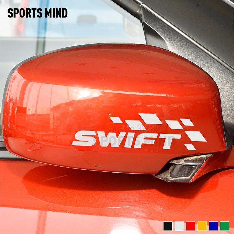 1 пара Виниловая пленка для оклеивания автомобилей Стайлинг Suzuki Swift спортивные