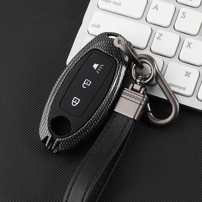 Чехол для автомобильного ключа из цинкового сплава с силикагелевой текстурой