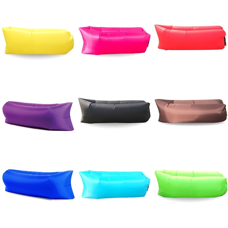 

Trend Outdoor Products Fast Infaltable Air Sofa Bed Good Quality Sleeping Bag Inflatable Air Bag Lazy Bag Beach Sofa