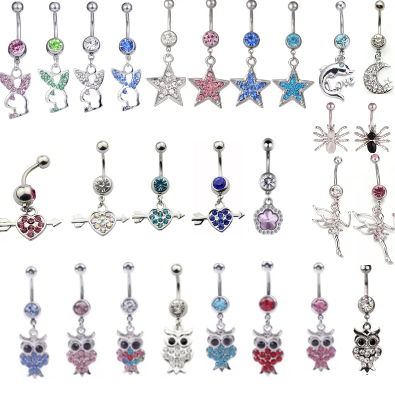 Кольцо для пирсинга животного из хирургической стали 1 шт.|Украшения тела| |