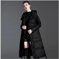 female long winter down waist coat women warm hooded down parkas jackets with belt lady jacket female parkas waterproof coats