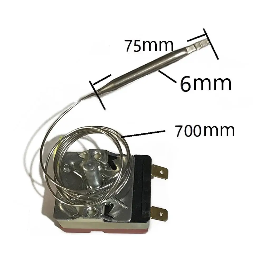 Механический термостат переключатель температуры воды 220 В переменного тока 16 А