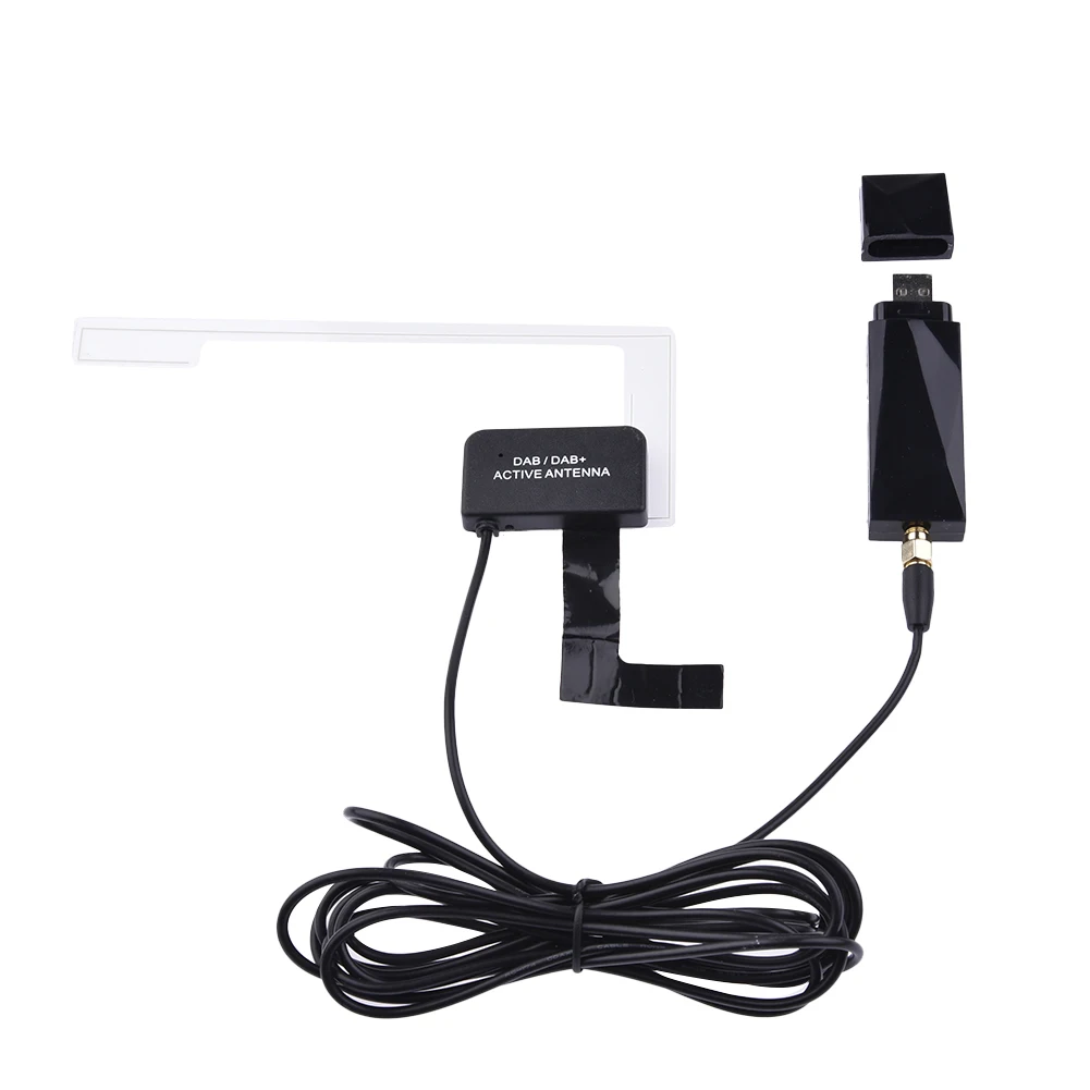 Для Android 4 5 1 6 0 7 Автомобильный плеер универсальный DAB + удлинительная антенна USB