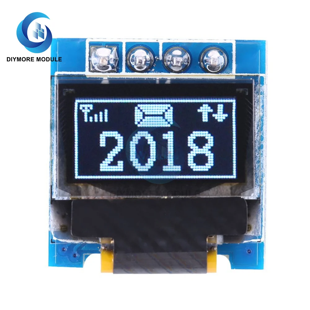 

0.49 inch OLED Display Module 64*32 Screen SSD1306 Drive Controller I2C IIC Serial Interface For Arduino