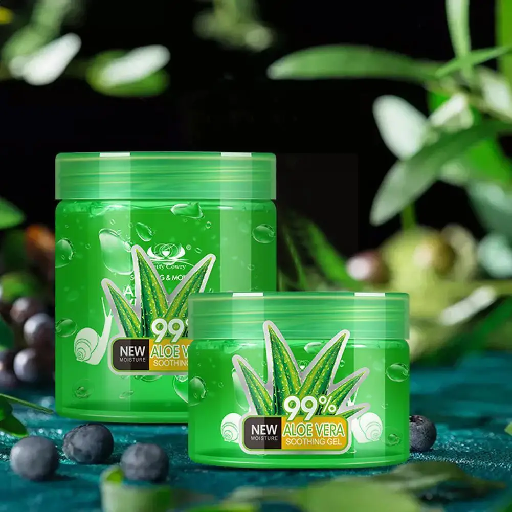 

Aloe Vera Gel Natural Snail Face Creams Moisturizer Repairing For Skin Cream Smoothing Gel F7P1