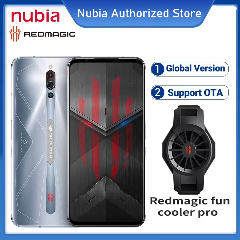 

Global Version Nubia Red magic 5S 5G Gaming Smartphone Redmagic Game Mobile Phone Snapdragon 865 NFC 6.65" 144HZ With cooler