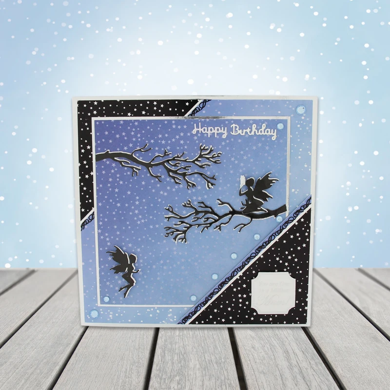 Металлические Вырубные штампы с изображением елки снега Рождественское