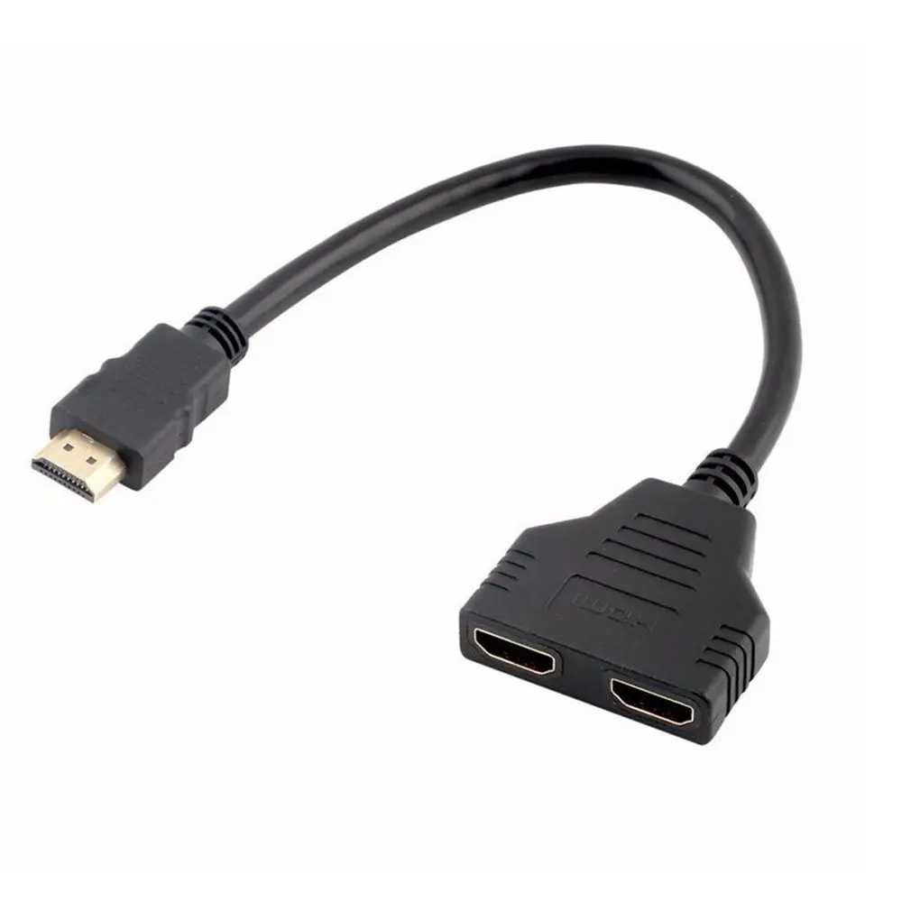 Разветвитель-переходник HDMI 2 с двумя портами 1080P v1.4 | Электроника