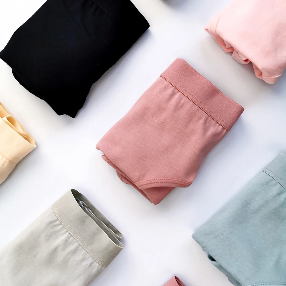 Антибактериальные Женские хлопковые трусики японское нижнее белье женские из 100%