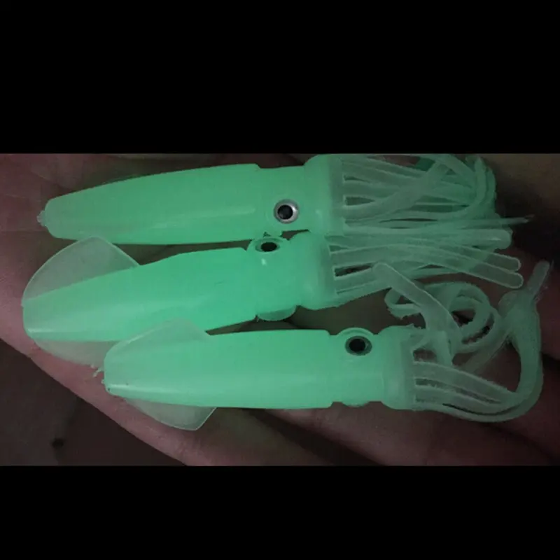 

Резиновая красочная рыболовная приманка с крючками, креветки, черви, Мягкая приманка для кальмаров, острый крючок для рыбы, имитация кревет...