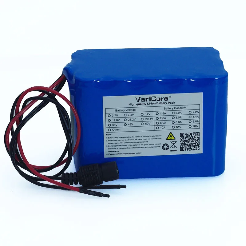 Новый 12 V 10ah 18650 Литий Перезаряжаемые аккумуляторные батареи v 10000 мА/ч Камера