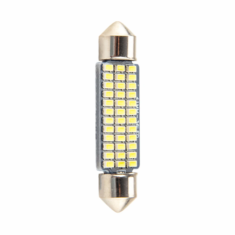 Spanife Led festoon Bulbs 31mm 36mm 39mm COB 12SMD 41mm Canbus Error Free 12V-24V Dome Map Courtesy License Plate Lights | Автомобили и