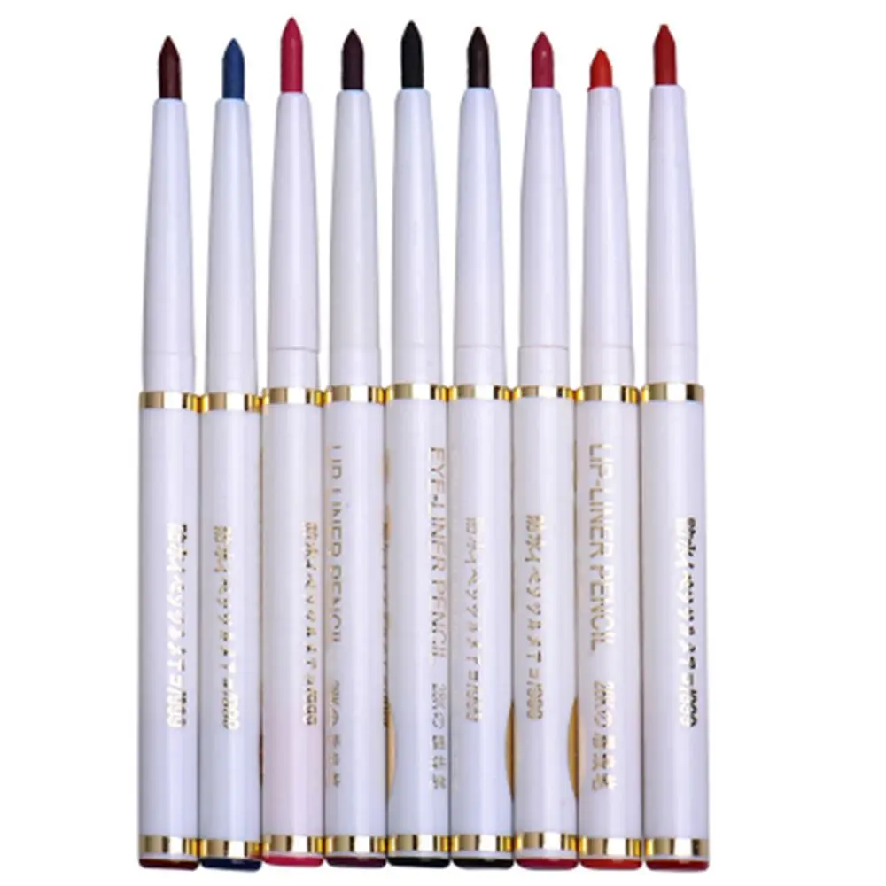 1 шт. автоматический поворотный карандаш для губ стойкий натуральный макияж