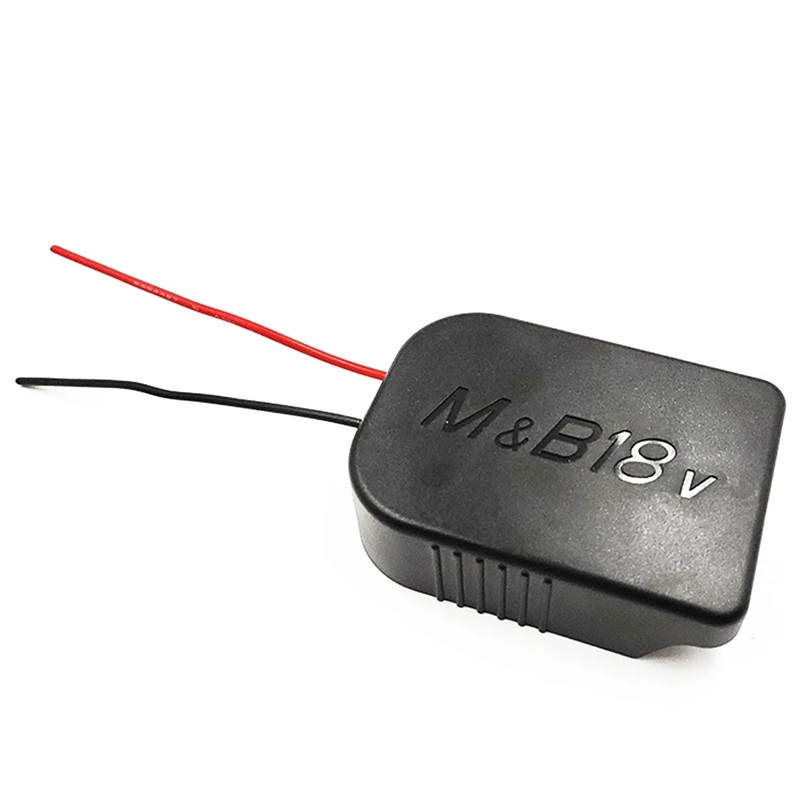 

TOP Adapter for MAKITA& 18V Battery Power Mount Connector Adapter Dock Holder with 12 Awg Wires Adapter
