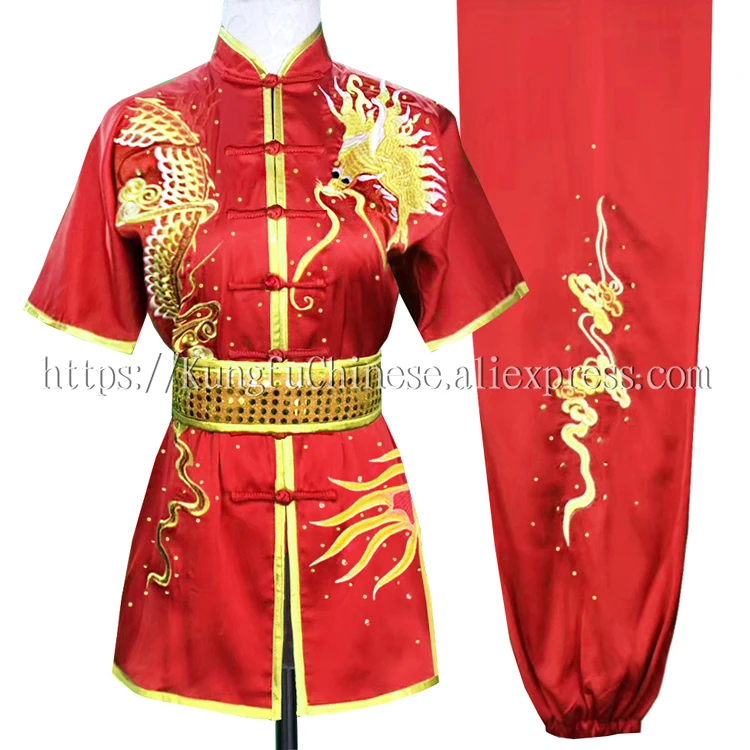 Китайская повседневная форма Wushu для кунг-фу одежда костюм боевых искусств наряд