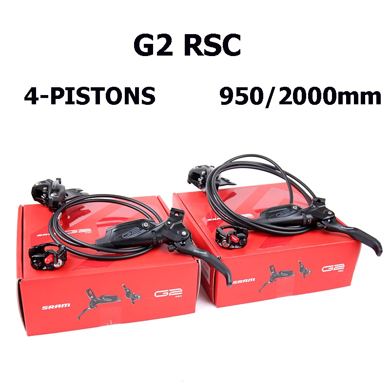 2020 SRAM G2 RSC 4 поршни гидравлические дисковые тормоза горный велосипед передние и