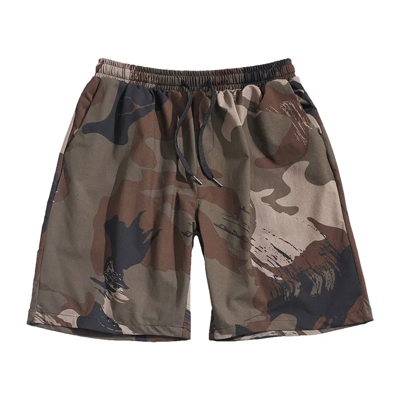

BOLUBAO Camouflage Shorts Men Brand 2021 Summer New Military Slim Pants Large Size Casual Jogger Men's Shorts