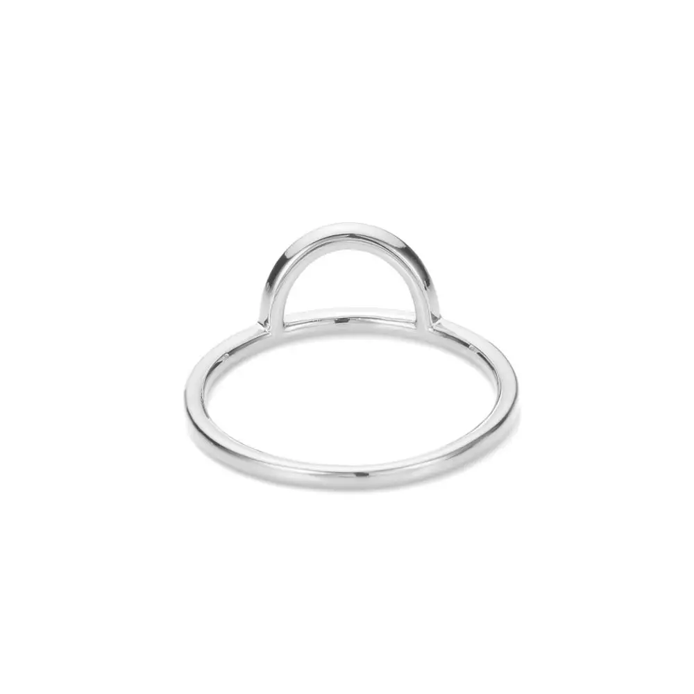 eManco Minimalist Punk Stainless Steel Rings for Women Dainty Ring Size 5 6 7 Fashion Jewelry Drop Shipping Wholesale | Украшения и