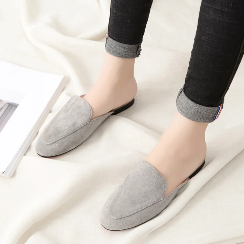 Новые женские Мягкие Замшевые ботинки Женские Повседневные комфортные Женская