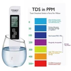 Измеритель температуры воды TDS EC 3 в 1, цифровой тестер с ЖК-дисплеем, ручка, фильтр чистоты воды, PPM фильтр для гидропоники для аквариума и бассейна
