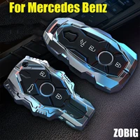 zobig for mercedes benz key fob cover key case cover protector compatible with mercedes benz c e s m cls clk g class keyless
