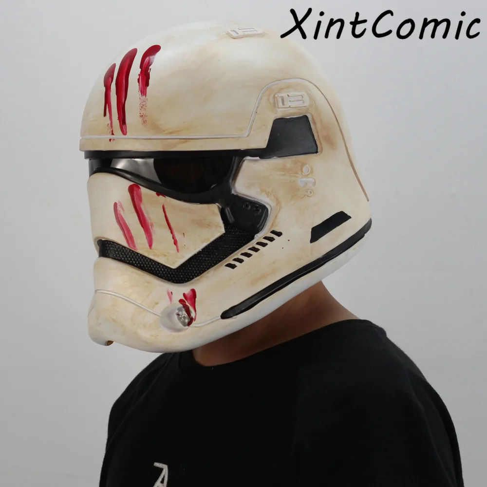 Star Wars The Force Awakens White Soldier Mask Starwars Helmet Latex Masks Horror Unisex Adult Hard latex Full face Props | Тематическая