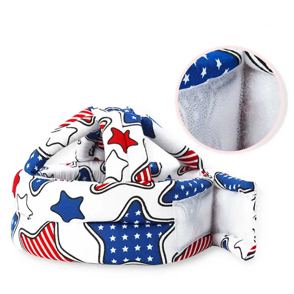 

Child child safety helmet baby helmet learn to walk baby protective hat play soft helmet comfortable harnesses cap