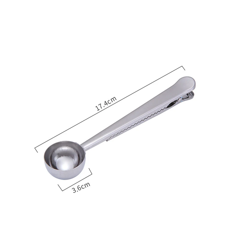 1 шт. Нержавеющая Сталь Многофункциональная пищевая герметичная кофейная мерная