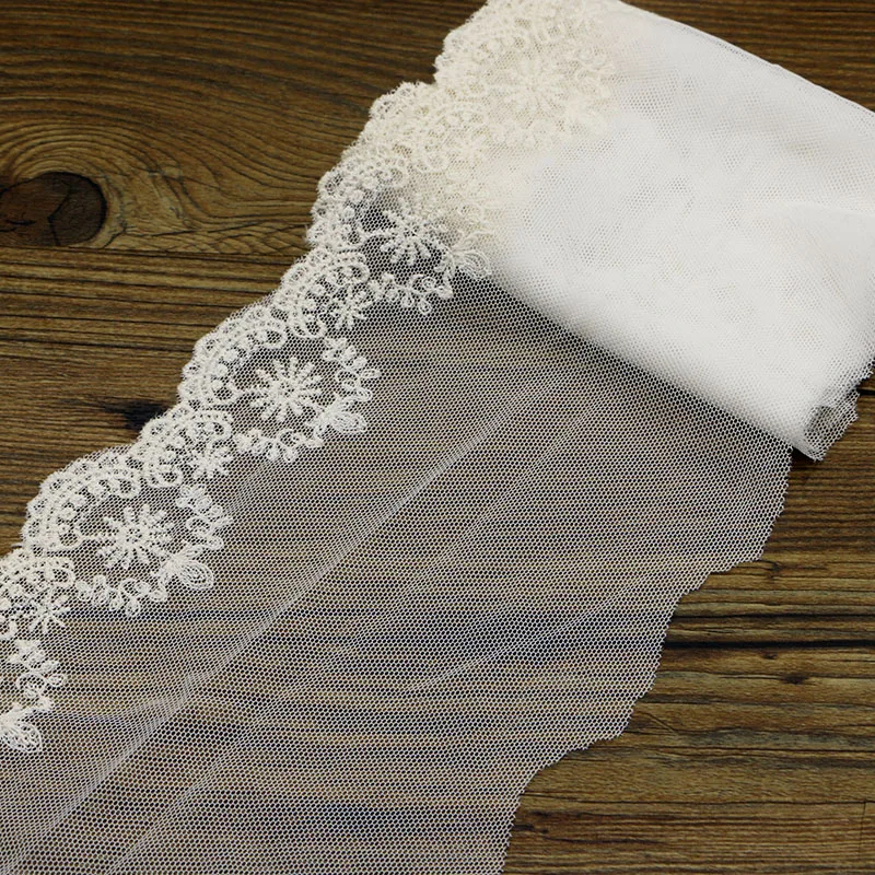 2 ярда/Лот кружевная белая Милая Кружевная отделка сделай сам материалы для