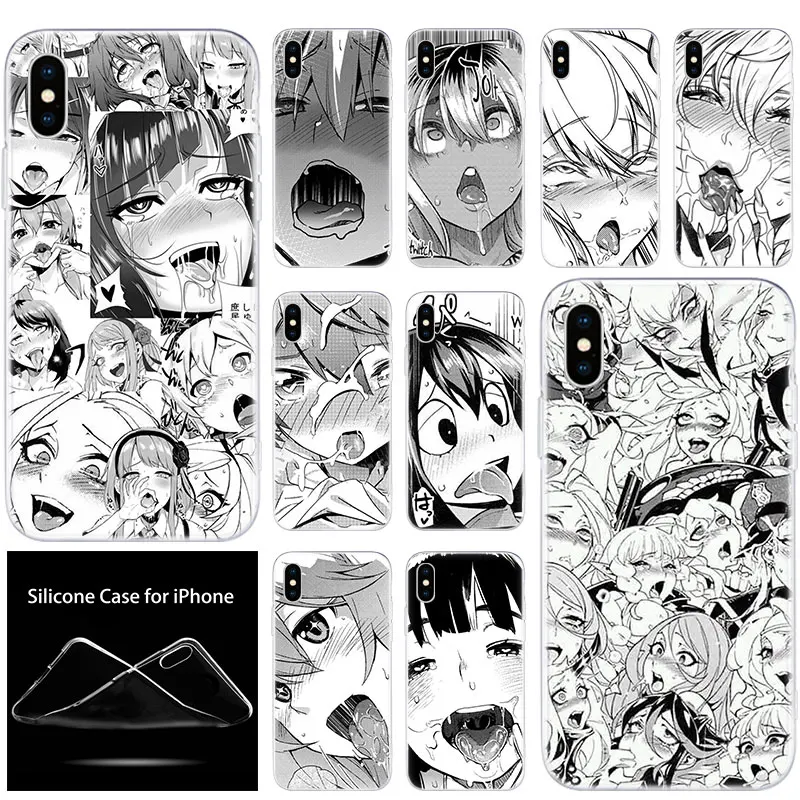 Роскошный силиконовый чехол для телефона с рисунком из аниме девочка мультфильм