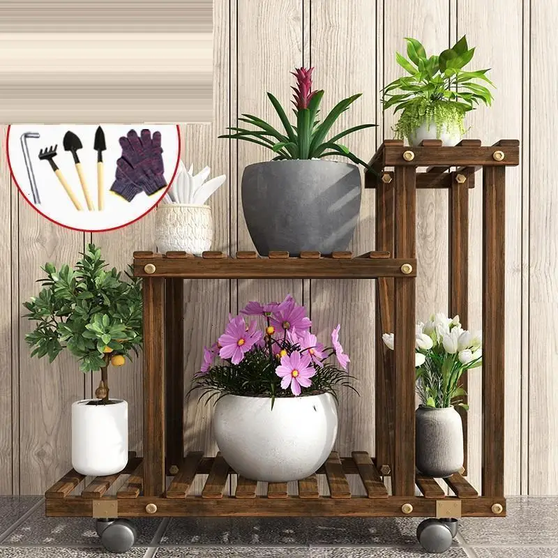Для горшка Etagere Plante Estanteria Estante Para Plantas Saksi stondi Stojak Na Kwiaty полка для балконного