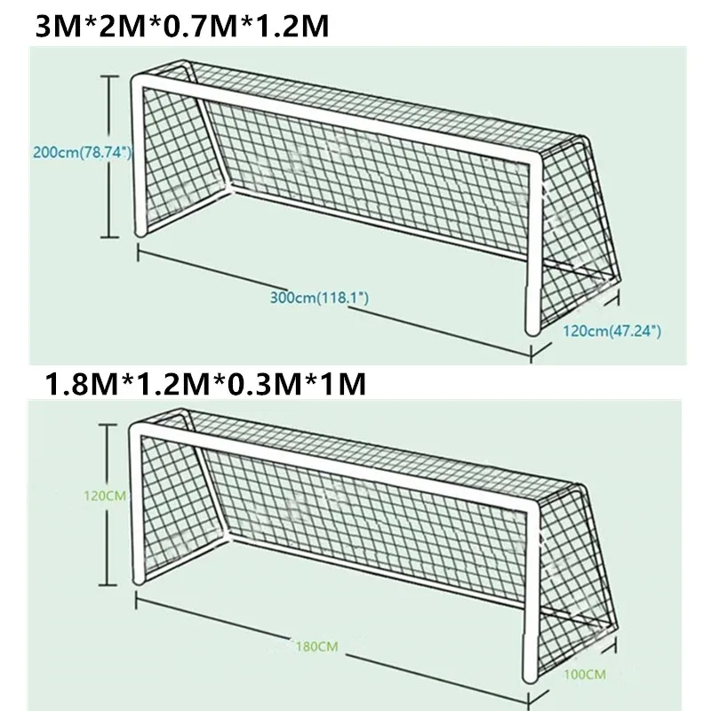 Сетка для футбольных тренировок на открытом воздухе сетка ворот тренировочная