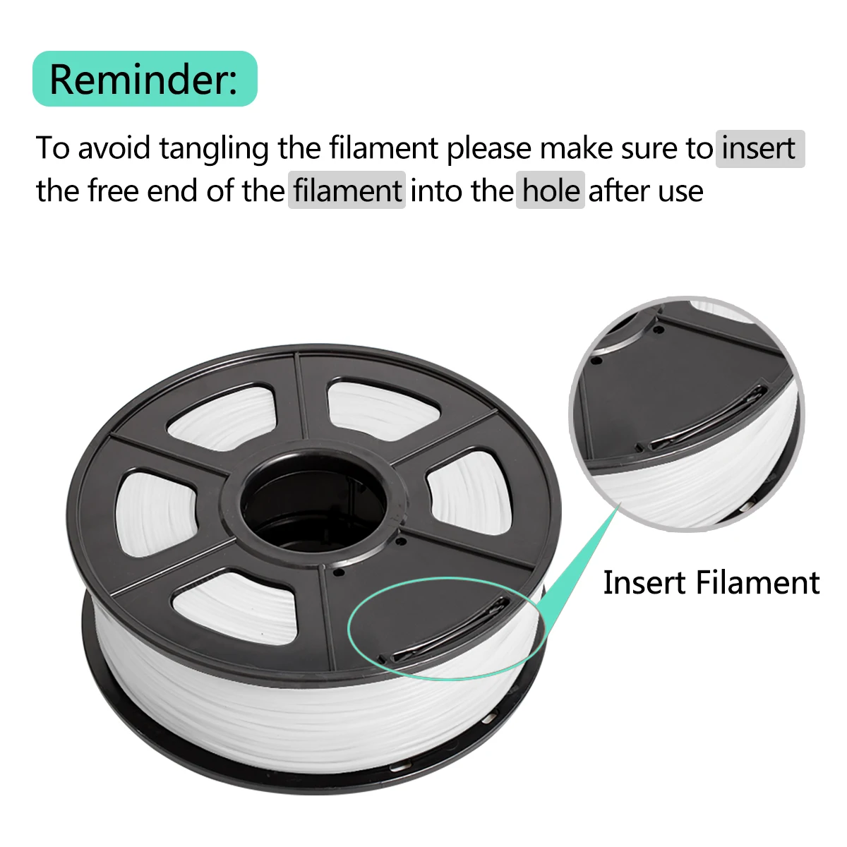 

KAIGE ABS 1.75mm 5KG 3D Filament Sublimation Blanks 100% No Bubble Excellent Quality Filament Eco-friendly Materials