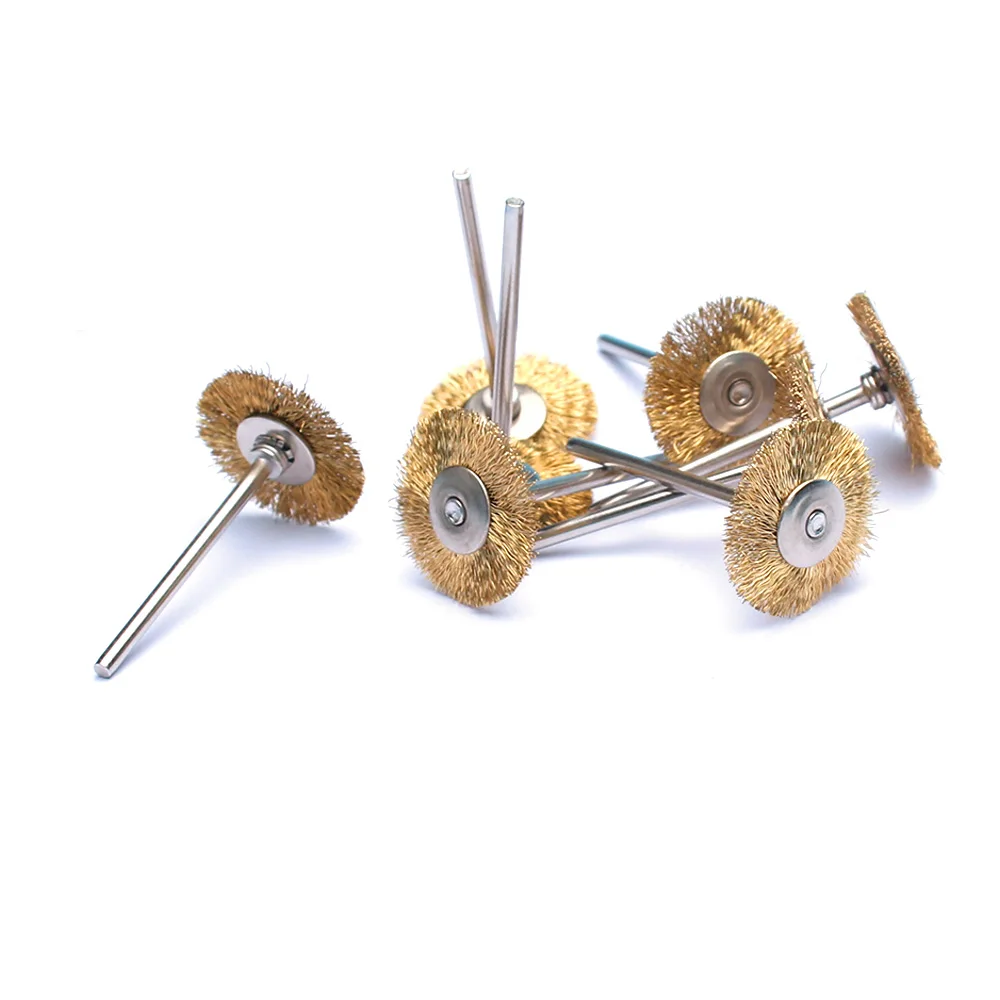 1 шт. золотые электрические маникюрные сверла чистящая щетка Фрезерный резак