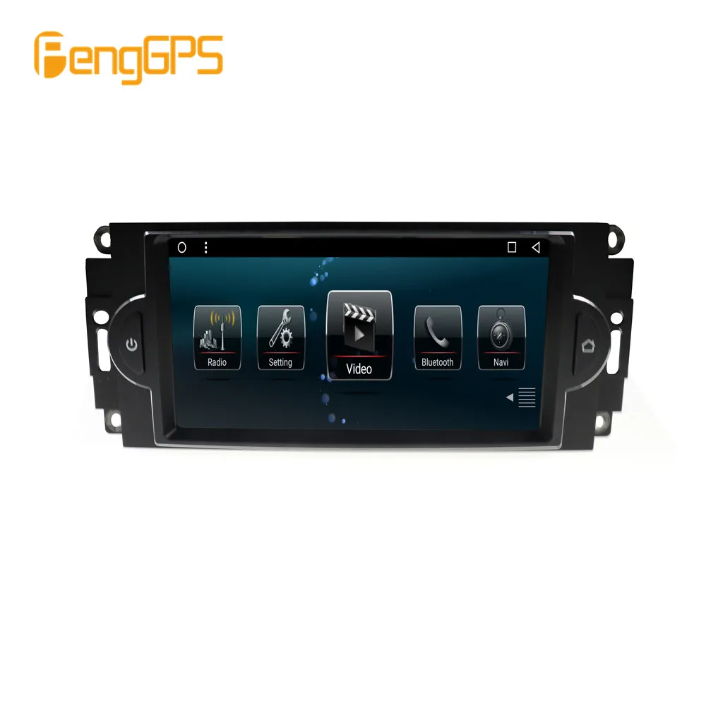 Автомобильный GPS-навигатор на Android 8 1 для Chrysler 300c/Dodge RAM/Jeep Grand Cherokee/Commander