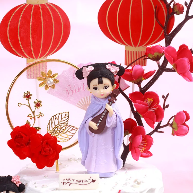 Для девочек на день рождения торт украшения в древнем стиле железная заглушка