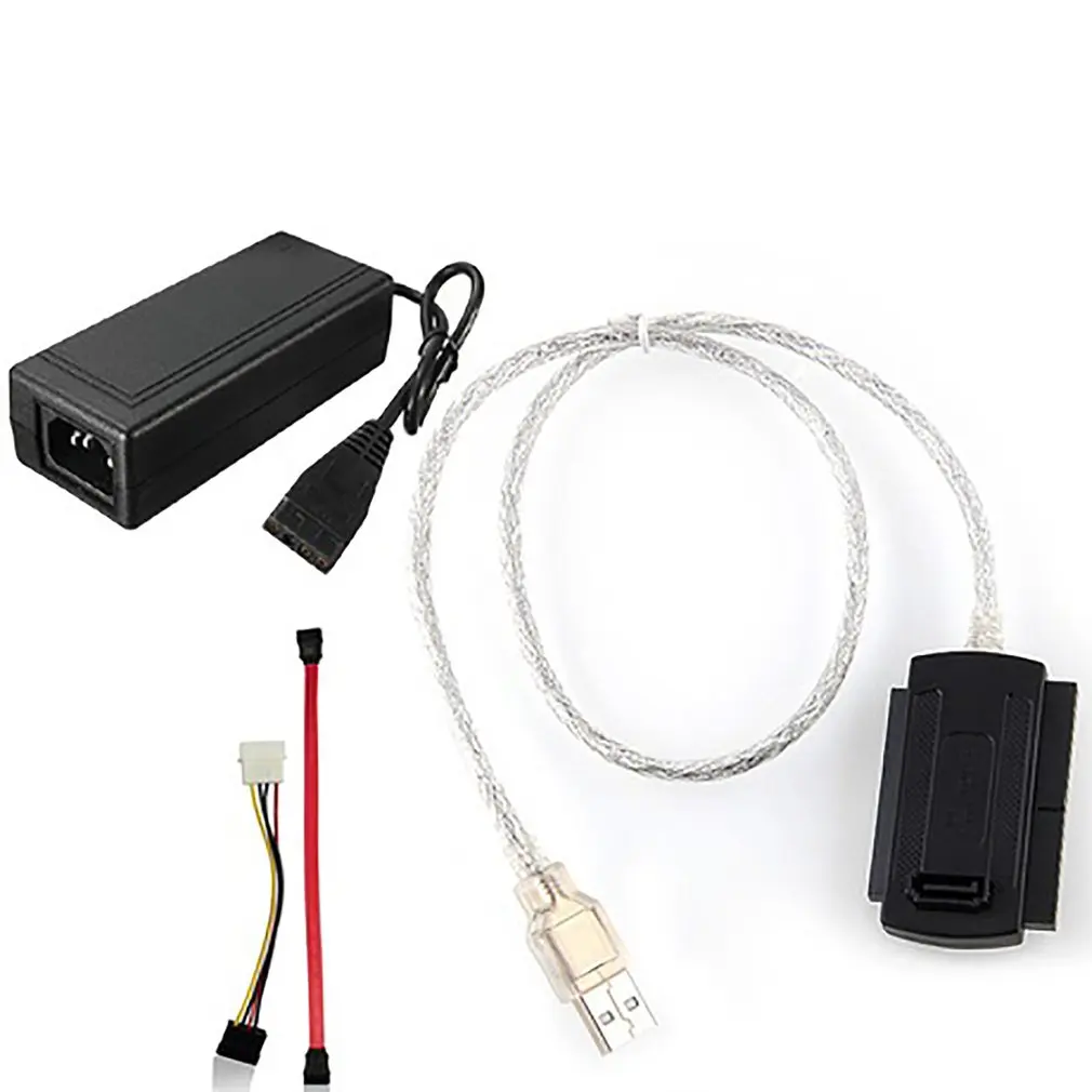 Кабель преобразователь SATA/PATA/IDE Drive USB 2 0 для жесткого диска HDD 5 дюйма 3 с внешним