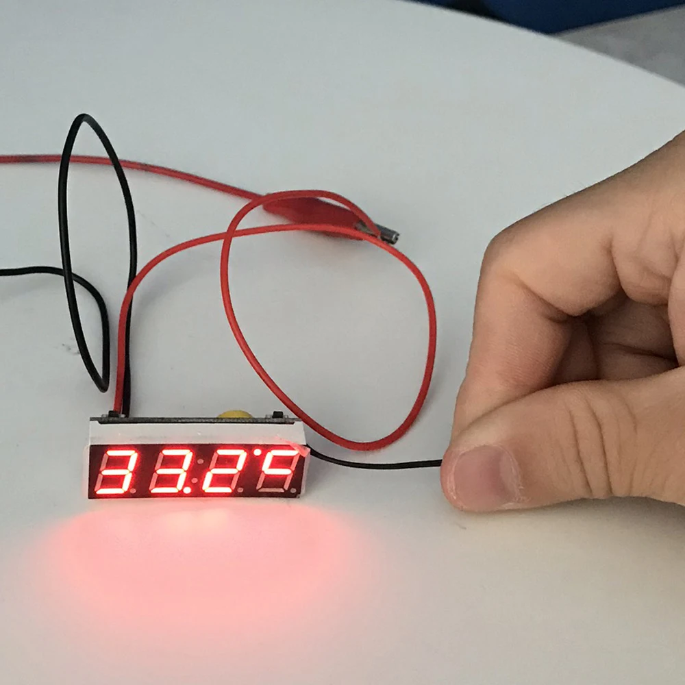 Электронные часы RTC DS1302 модуль дисплея 3 в 1 отображение температуры и напряжения