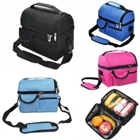 thickened double layer lunch bag breast milk preservation bag food storage ice pack insulated lunch bag ladies and children