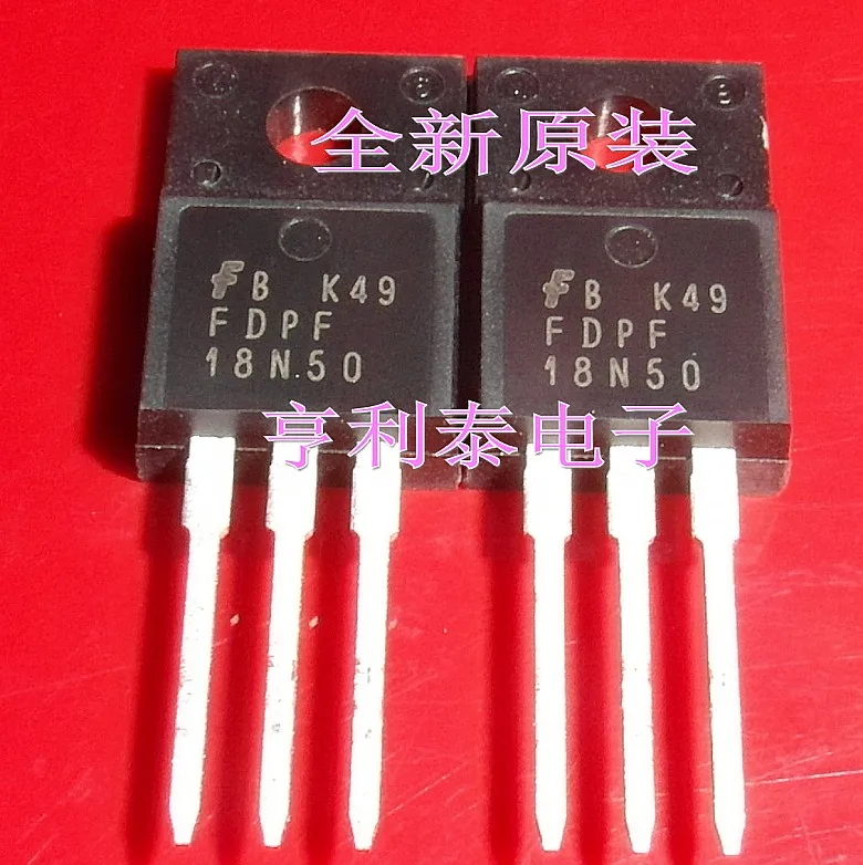 

10PCS/LOT FDPF18N50 18N50